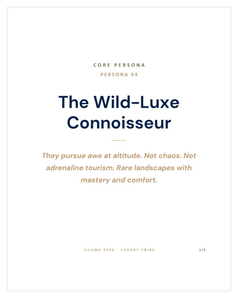 The Wild-Luxe Connoisseur